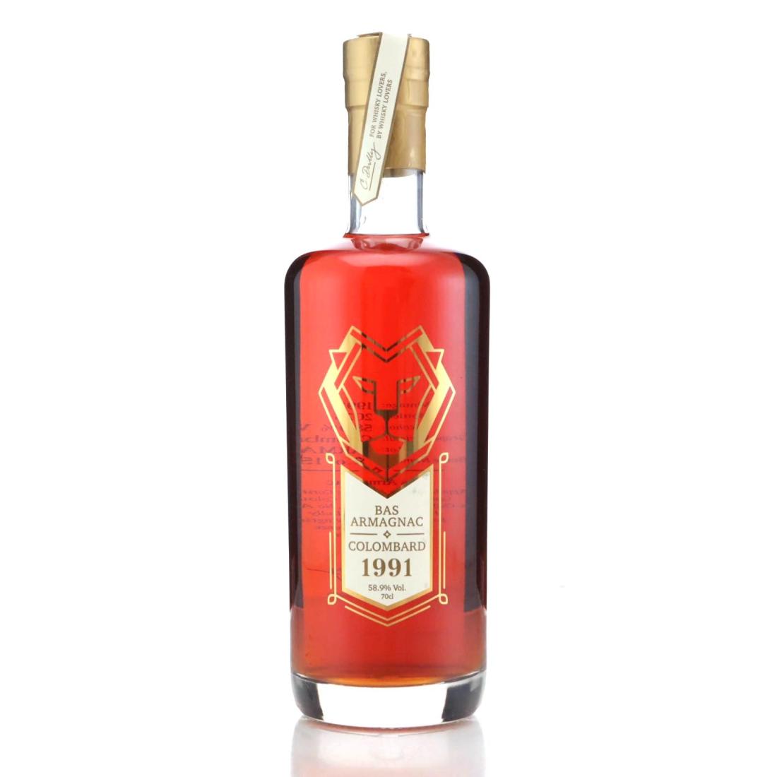 Colombard Bas Armagnac 34 Year Old, Cask #BARMA91F5066, 1991, C. Dully Selection, 58.9% whisky bottle