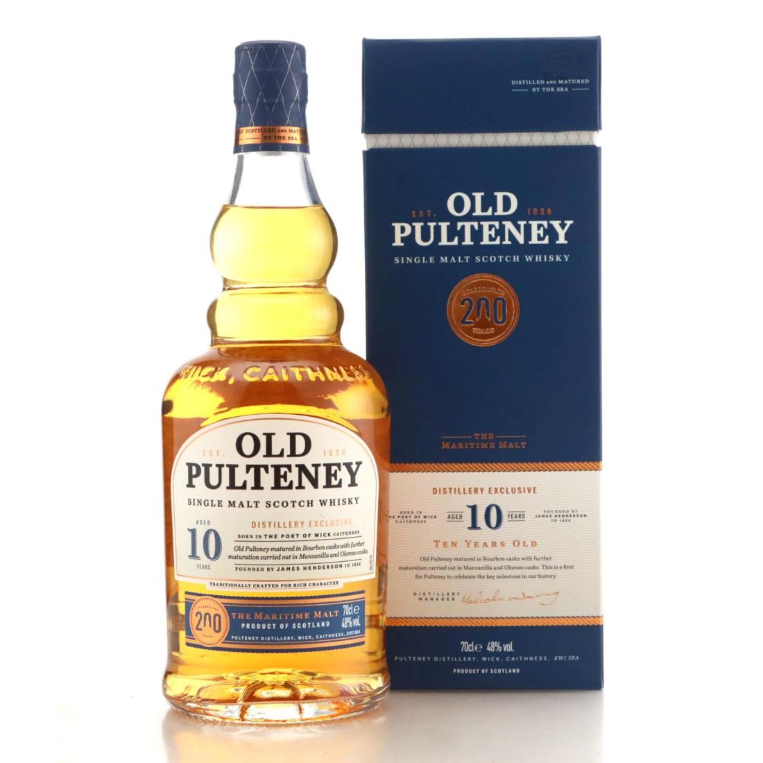 Old Pulteney 10 Celebrating 200 Years