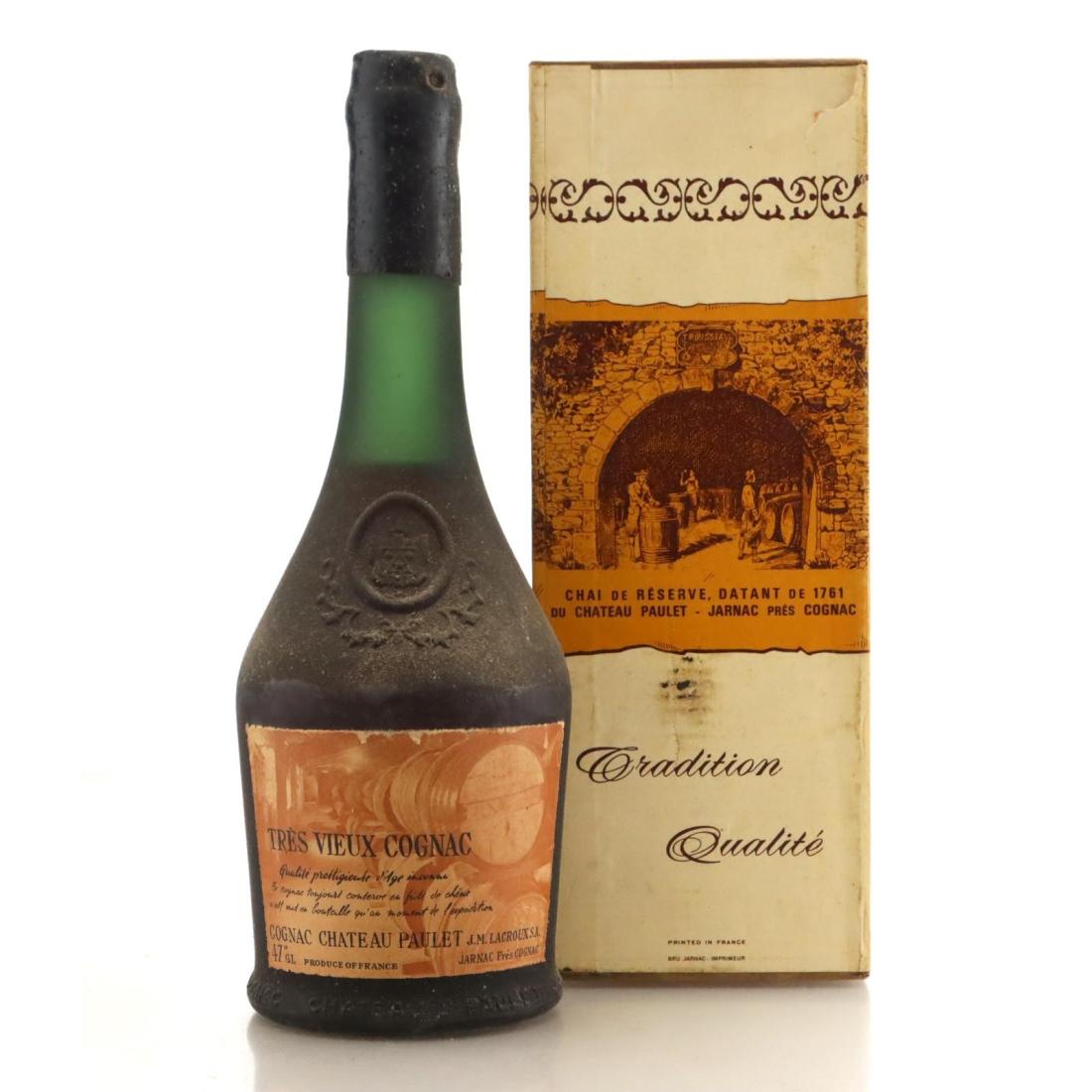 Château Paulet Très Vieux Cognac, Oak Cask, 47% whisky bottle