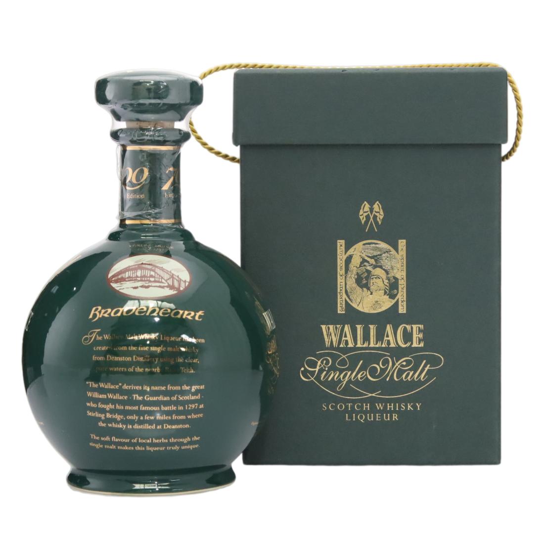 William Wallace Scotch Liqueur Ceramic Decanter