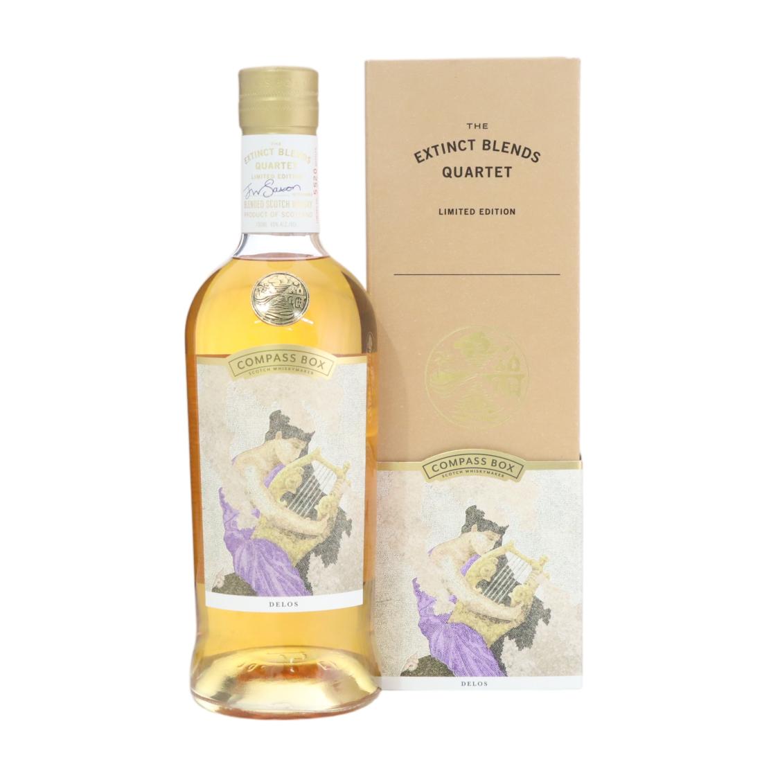 Compass Box The Extinct Blends Quartet Delos