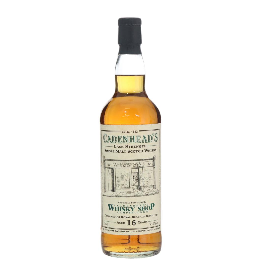 Royal Brackla 2008 Cadenhead Whisky Shop 16 Campbeltown
