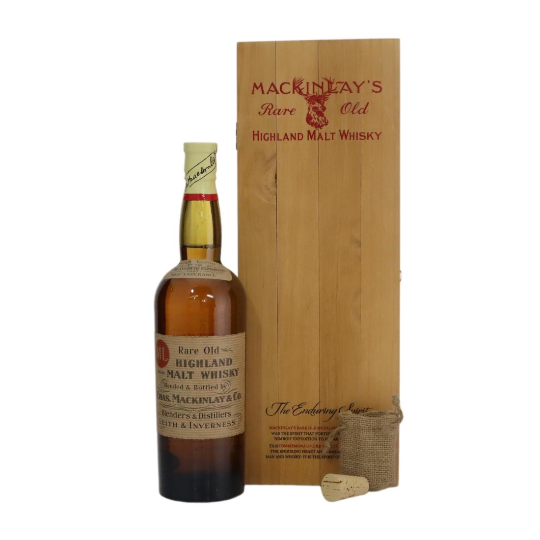 Mackinlays Rare Old Highland Malt First Shackleton Commemorative Recreation
