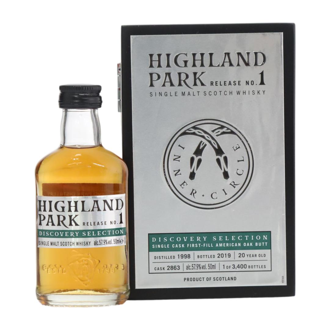 Highland Park 1998 Discovery Selection 20 Miniature