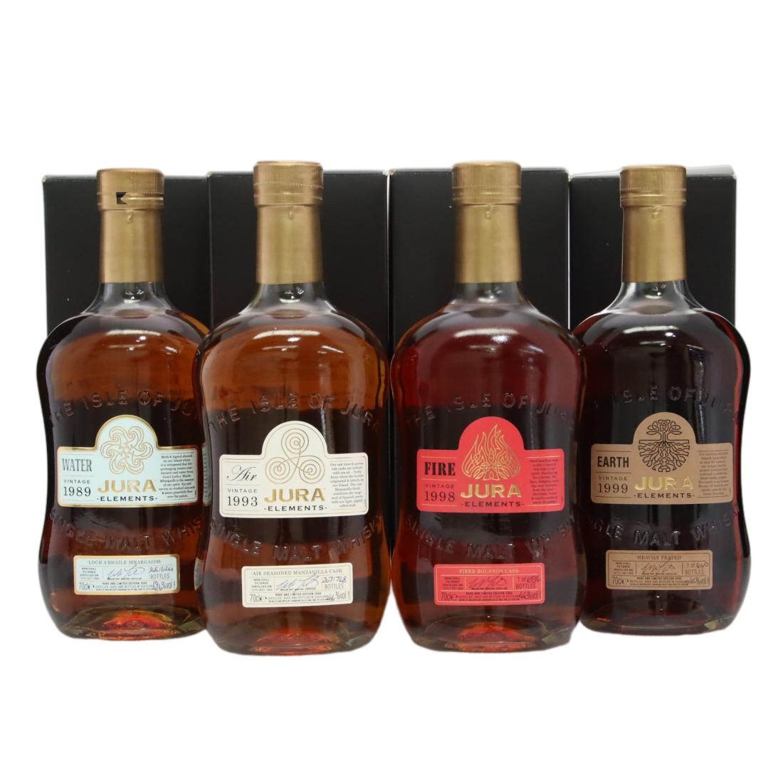 Jura Elements Suitcase Earth Fire Air Water 4 X 70cl