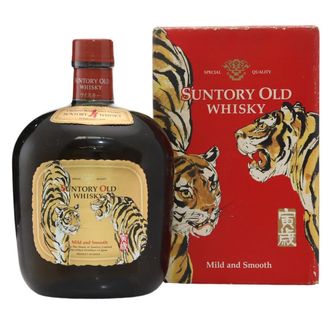 Suntory Old Whisky Year Of The Tiger 1998