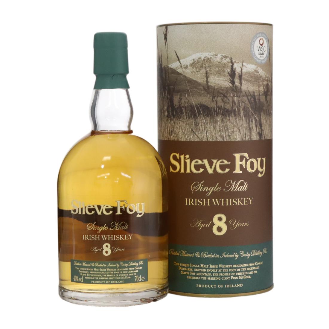Cooley 8 Slieve Foy Irish Whiskey