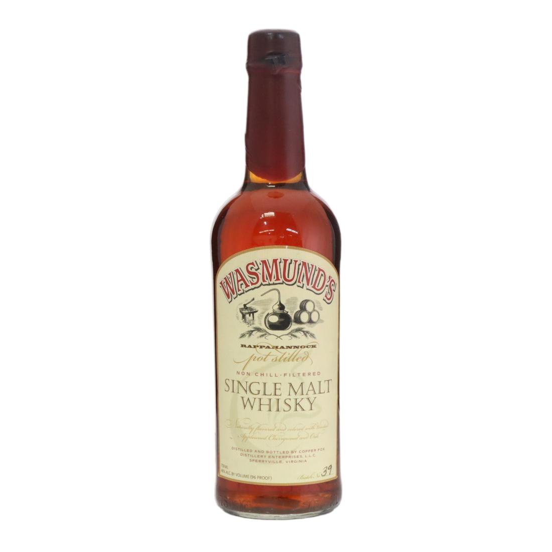Wasmunds Rappahannoch Pot Stilled Single Malt