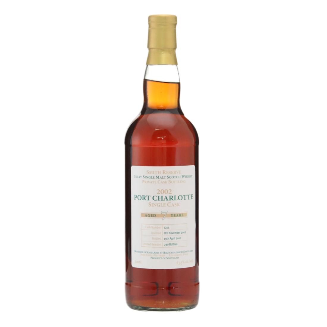 Port Charlotte 2002 Smith Reserve Single Cask 7