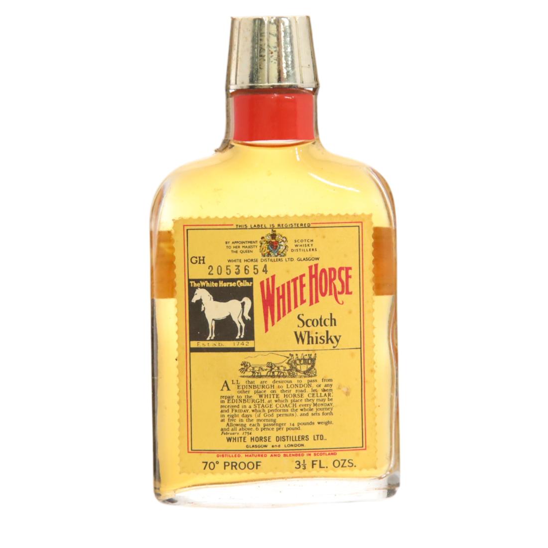 White Horse Cellar Scotch Whisky Miniature