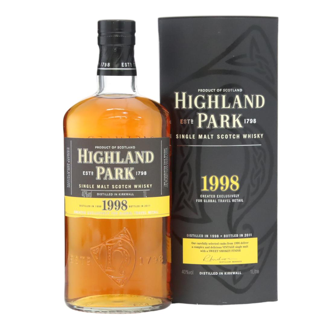 Highland Park 1998 Litre