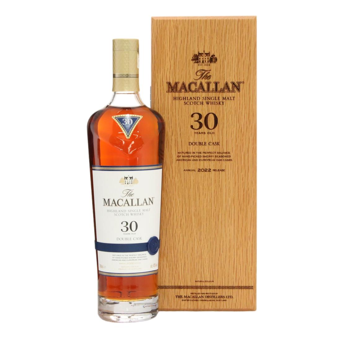 Macallan 30 Double Cask Annual 2022 Release