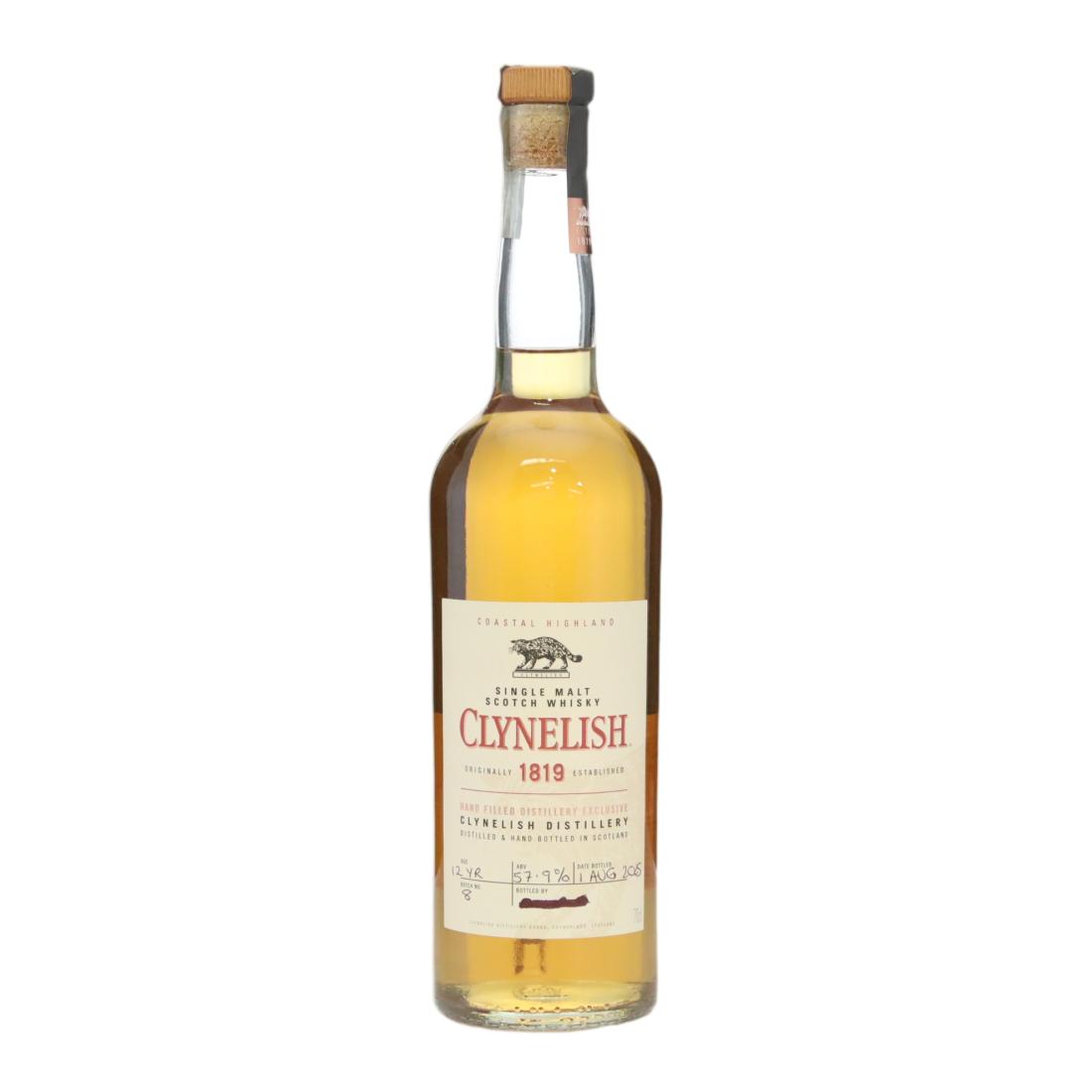 Clynelish Hand Filled Distillery Exclusive 12 Batch No 8