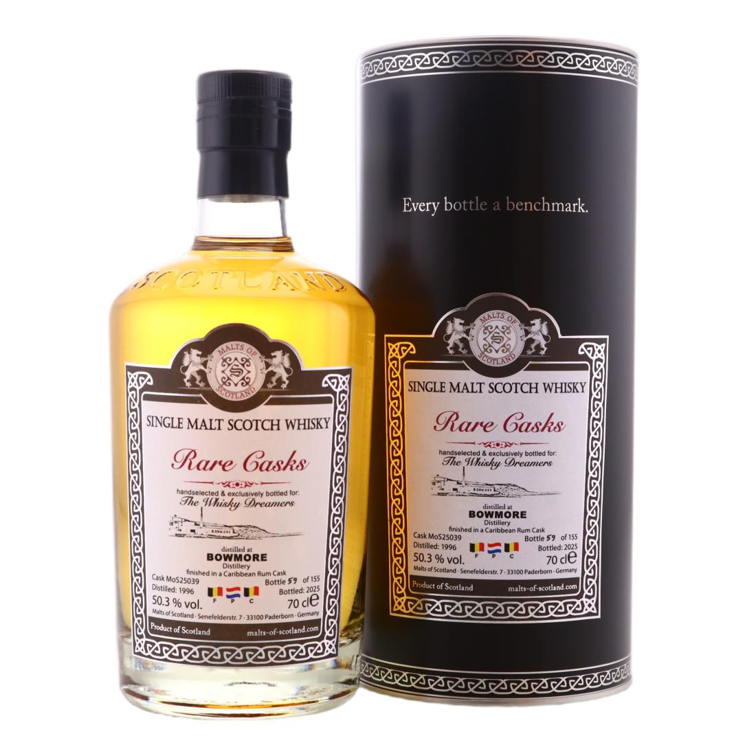 Bowmore 1996 Malts Of Scotland Rare Casks