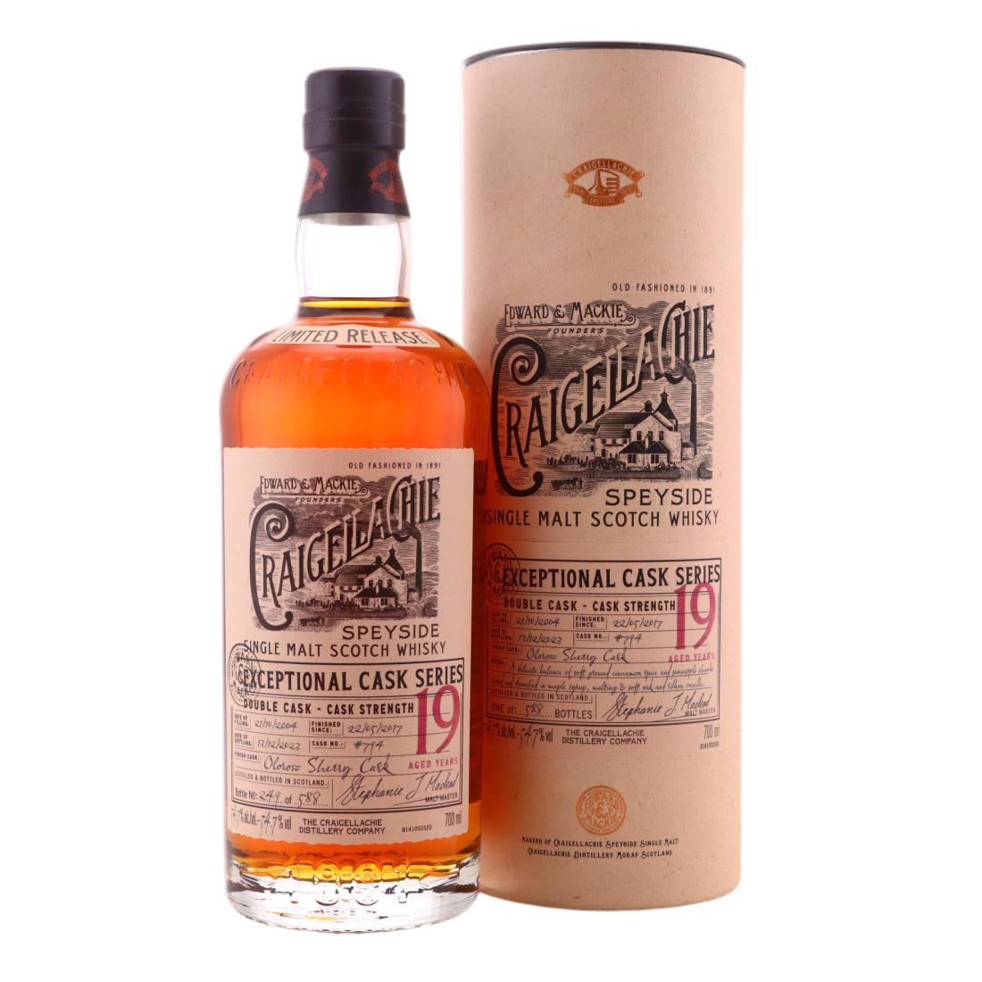 Craigellachie 2004 Exceptional Cask Series 19