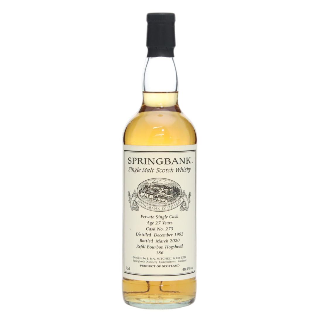 Springbank 1992 Private Cask 27