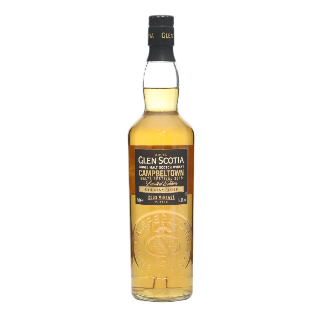 Glen Scotia 2003 Peated Rum Cask Finish