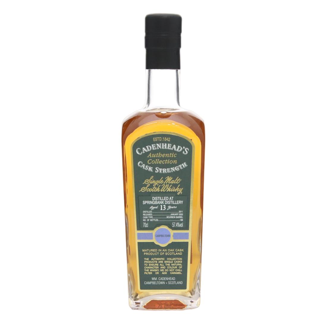 Springbank 2011 Cadenheads Authentic Collection 13