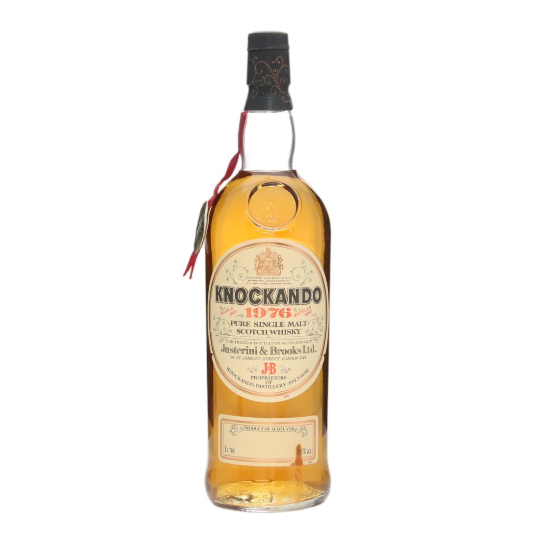 Knockando 1976 Litre 14 Year Old, Oak & Sherry Cask, 1990, 43%