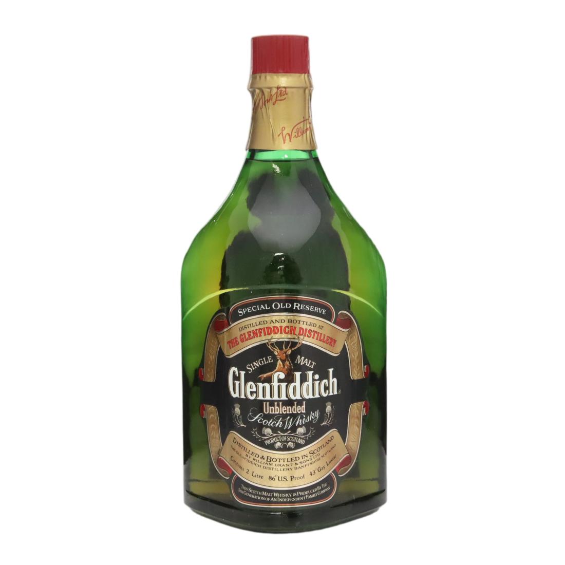 Glenfiddich Pure Malt 2 Litre 1980s