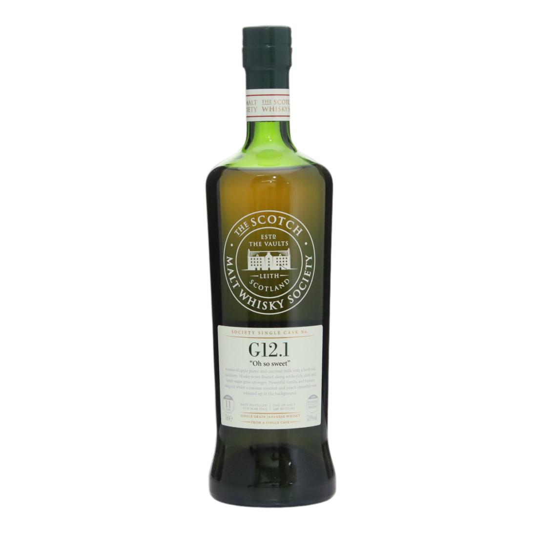 Nikka Coffey Malt 2003 Smws 11 G121 Oh So Sweet