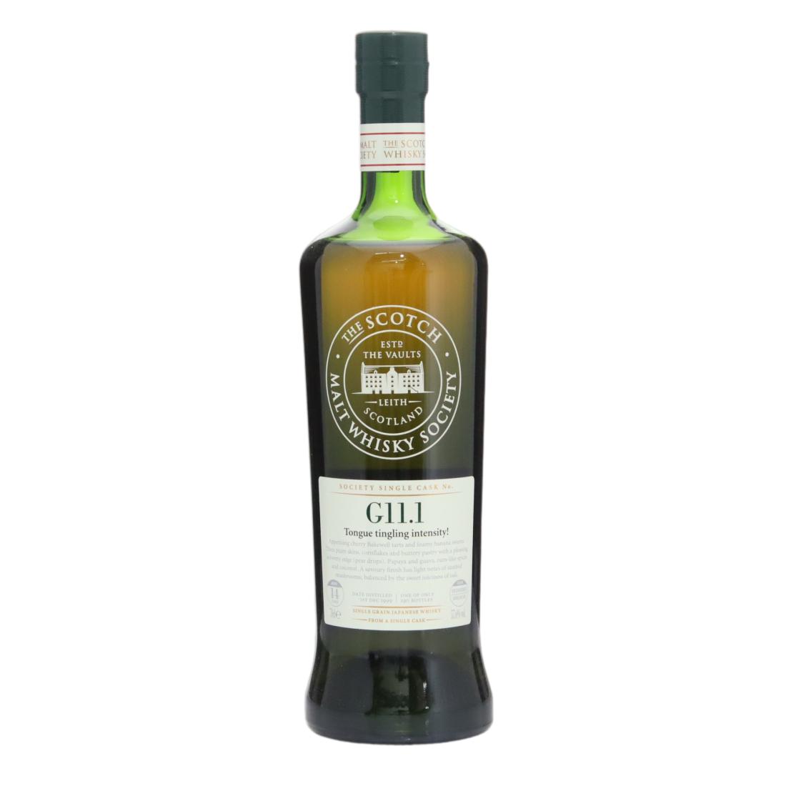 Nikka Coffey Grain 1999 Smws 14 G111 Tongue Tingling Intensity