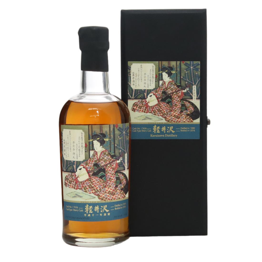 Karuizawa Geisha Label 17 Year Old, Sherry Cask, Cask #7436, 2016, 60.6% whisky bottle
