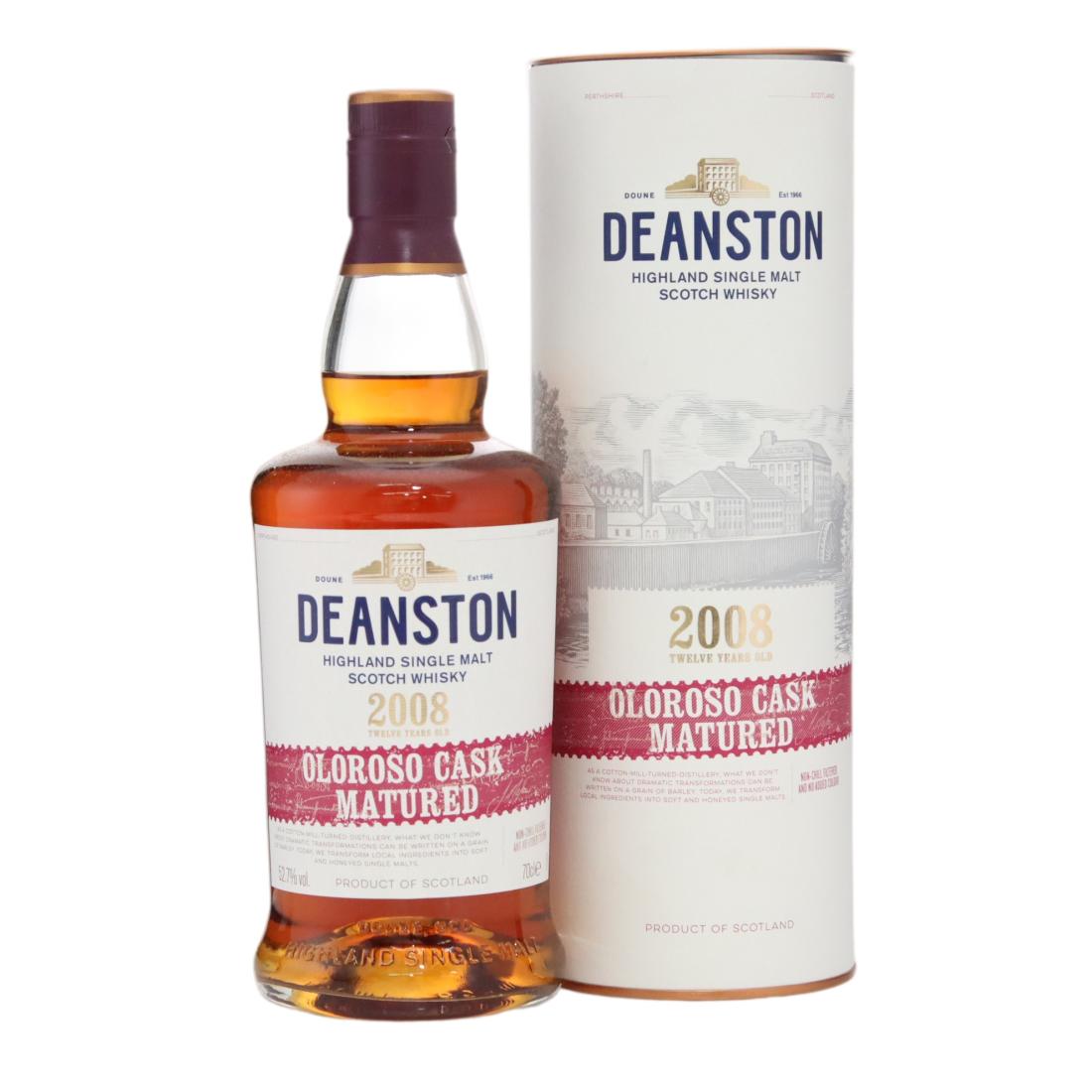 Deanston 2008 Oloroso Cask 12