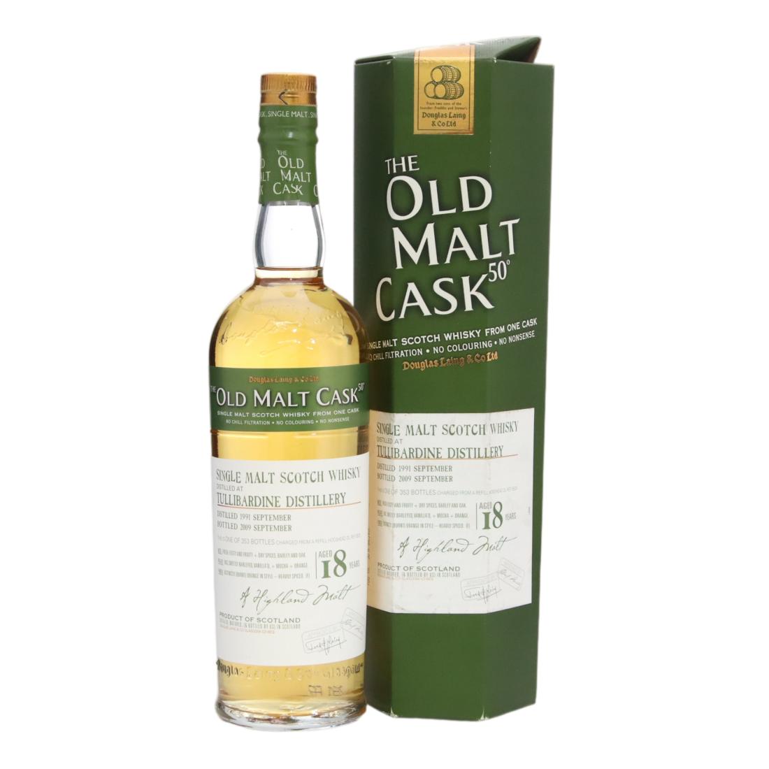 Tullibardine 1991 The Old Malt Cask 18