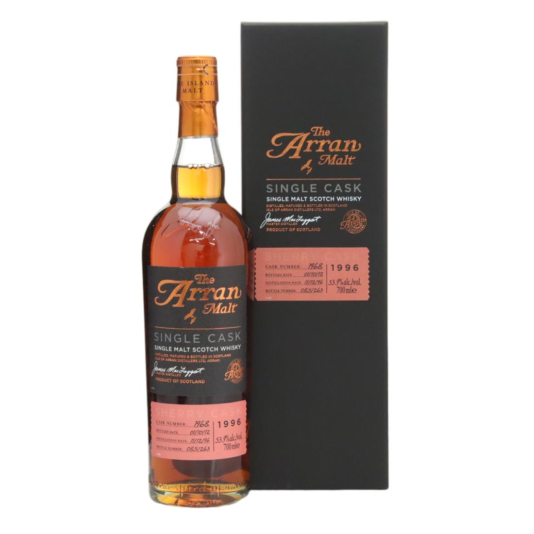 Arran 1996 Single Cask Sherry Cask