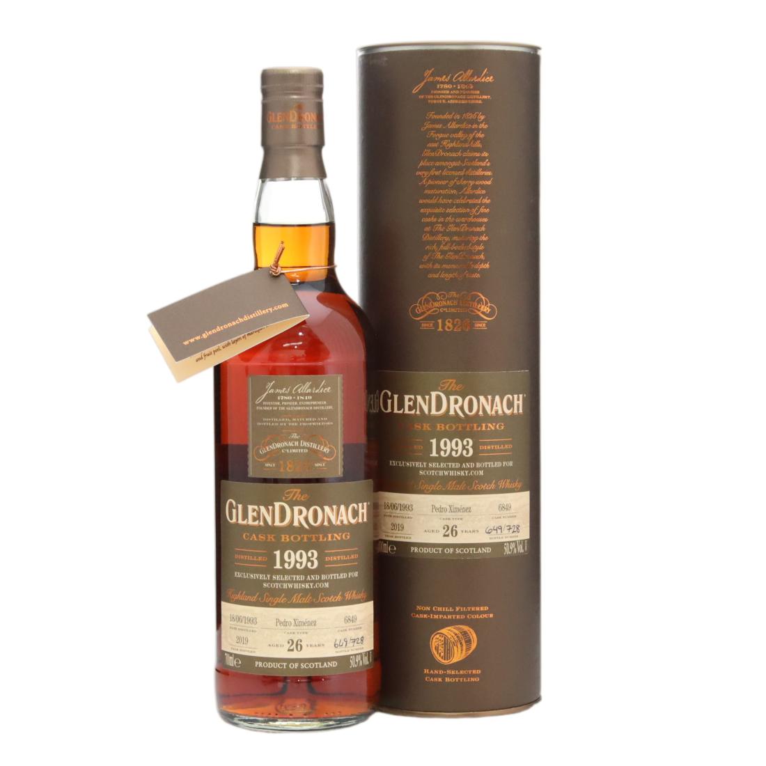 Glendronach 1993 Cask Bottling 26