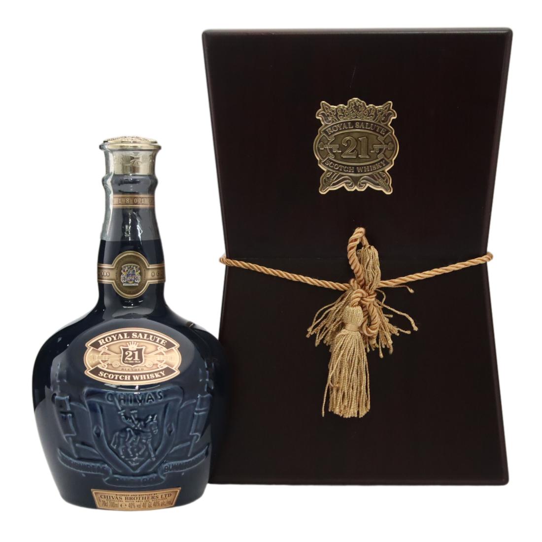 Chivas Royal Salute 21 Sapphire Flagon