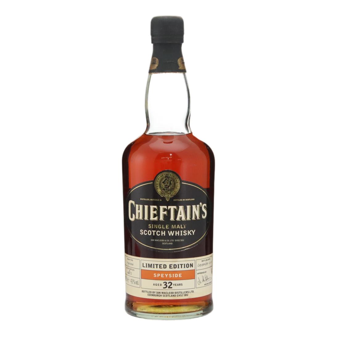 Speyside Single Malt 32 Chieftains