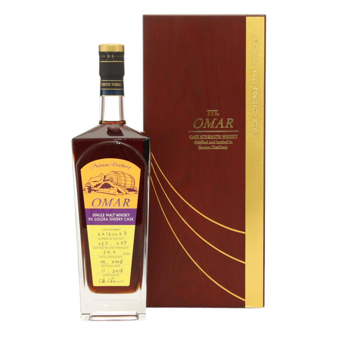Nantou Omar 2008 Single Cask