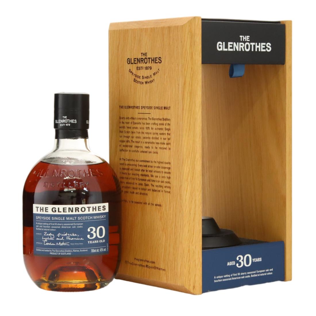 Glenrothes 30 Year Old, Bourbon & Sherry Cask, 2020, 43%