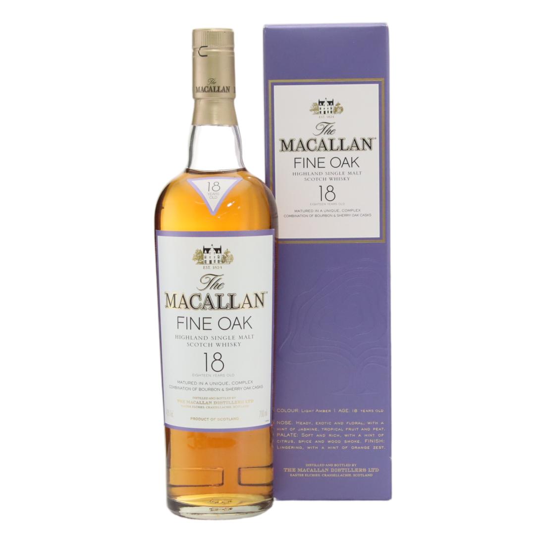 Macallan Fine Oak 18