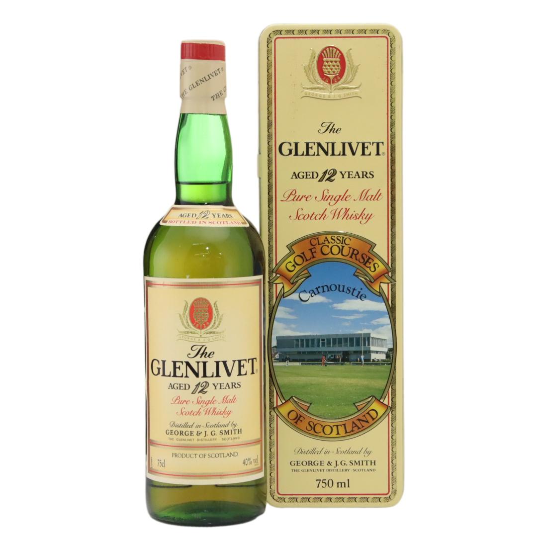 Glenlivet 12 Carnoustie Golf Course Tin