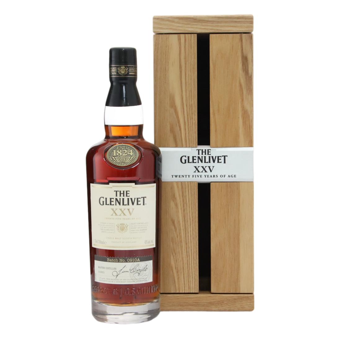 Glenlivet Xxv 25 Batch No 0910a