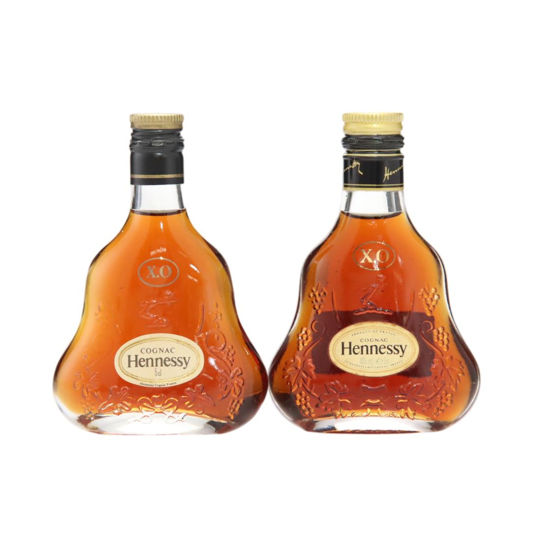 Hennessy Xo Cognac Miniatures X 2