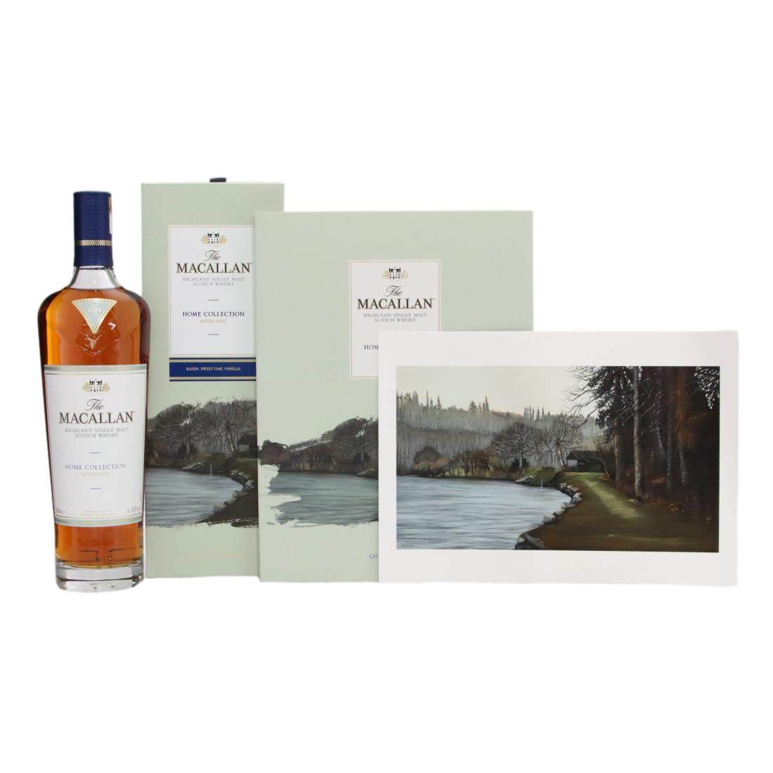 Macallan Home Collection River Spey With Prints