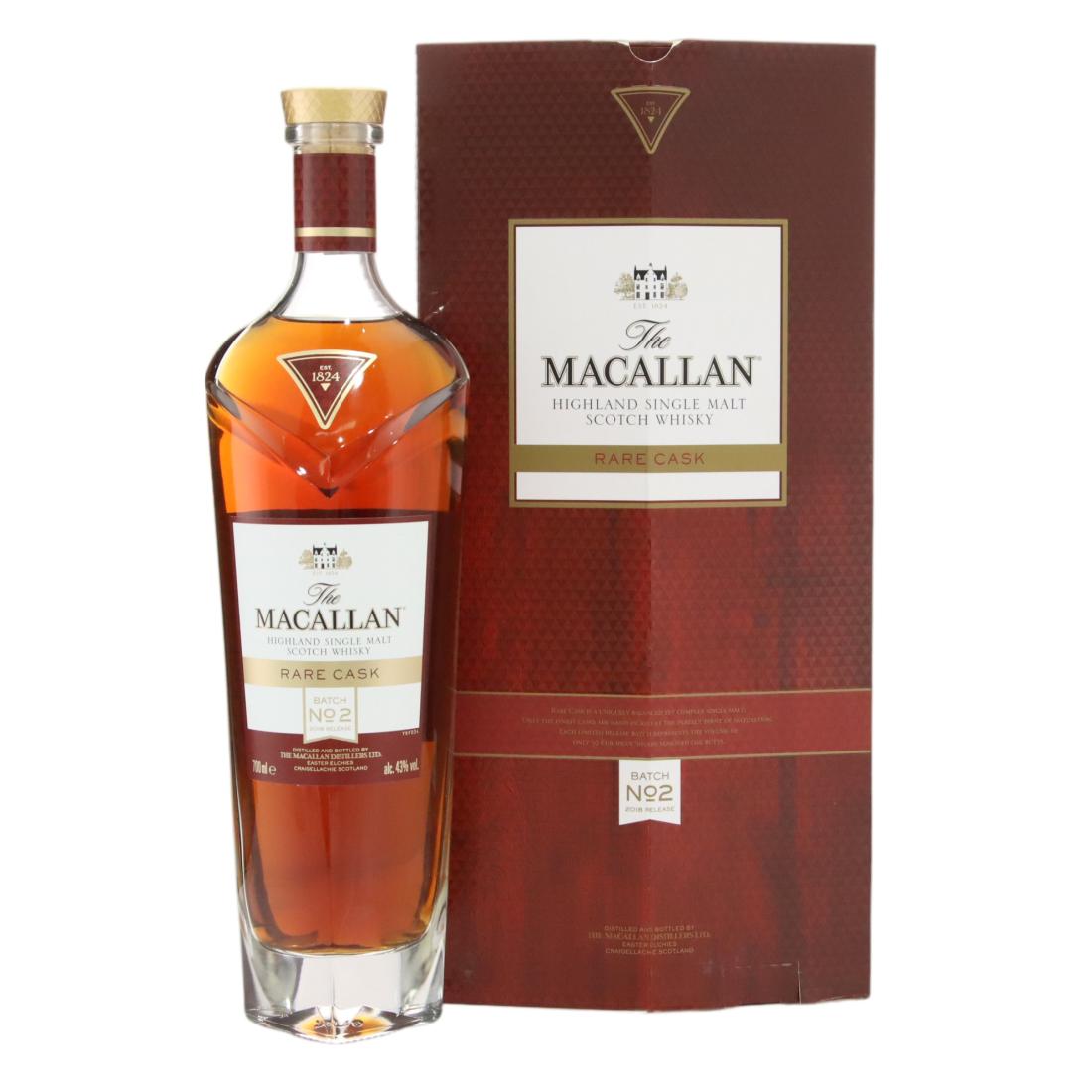 Macallan Rare Cask Batch No 2 2018 Release
