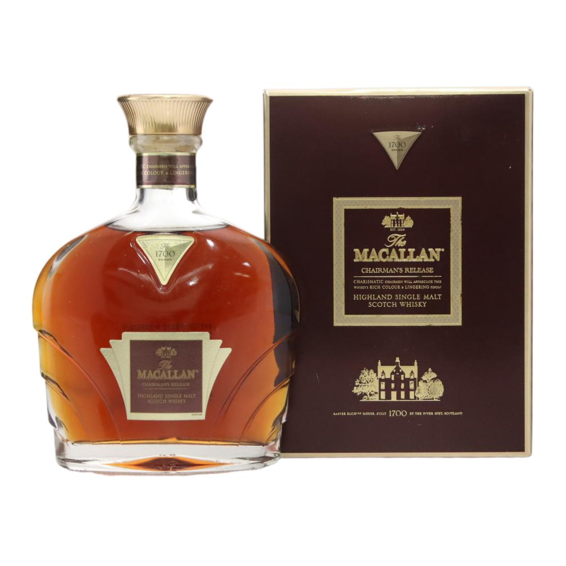 Macallan Chairmans Release