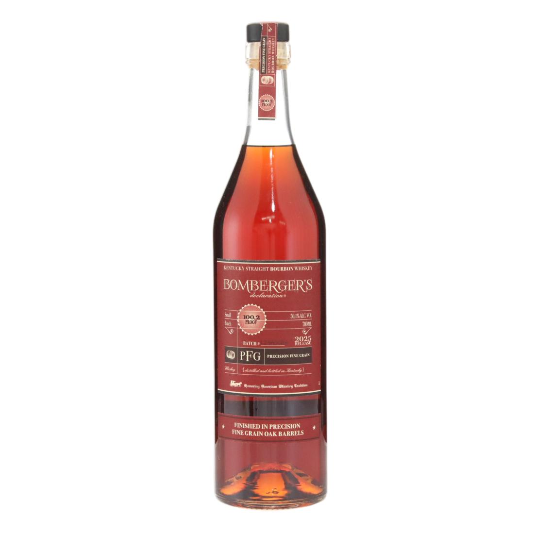 Bombergers Declaration Pfg Straight Bourbon Batch 25a0084