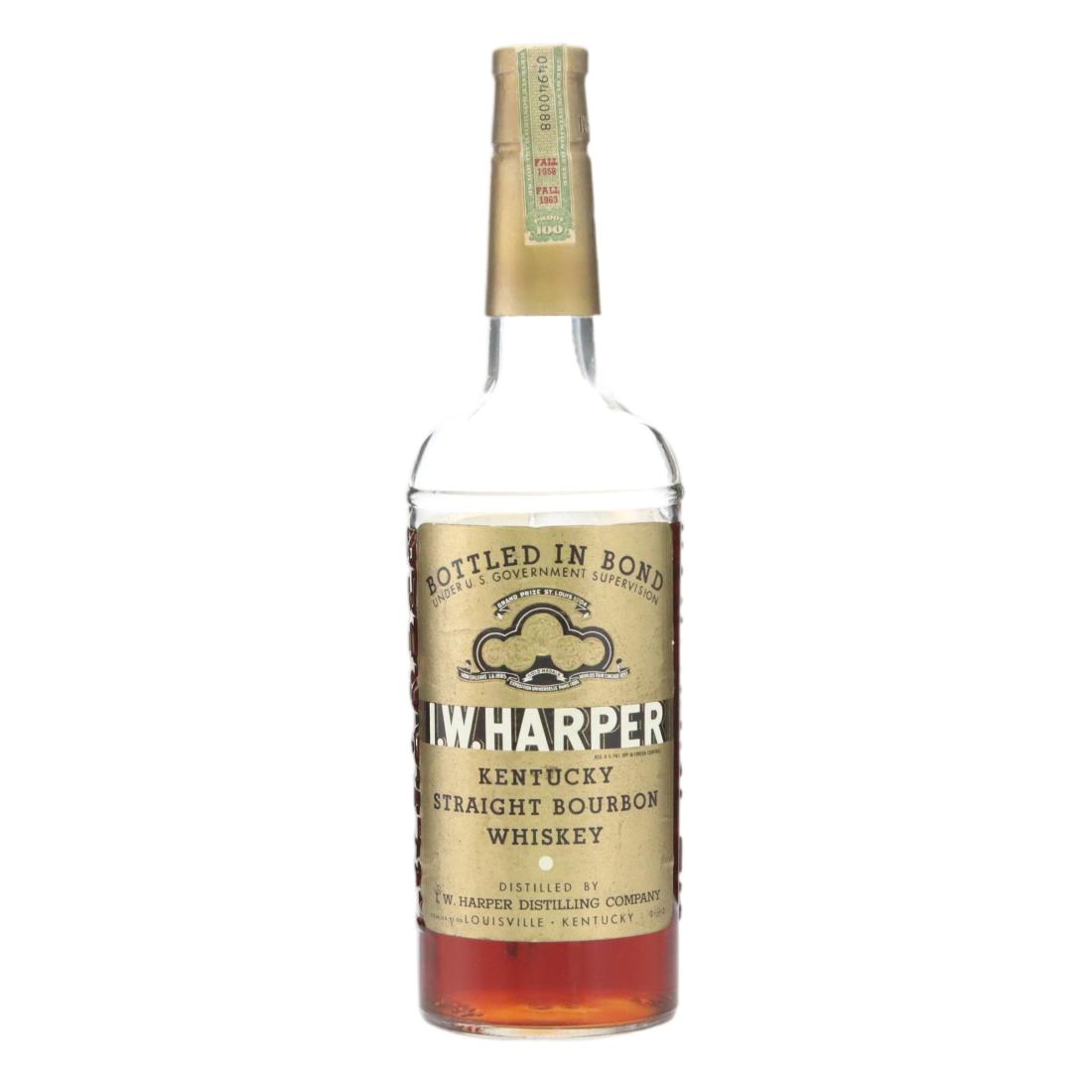 Iw Harper 1958 Kentucky Straight Bourbon
