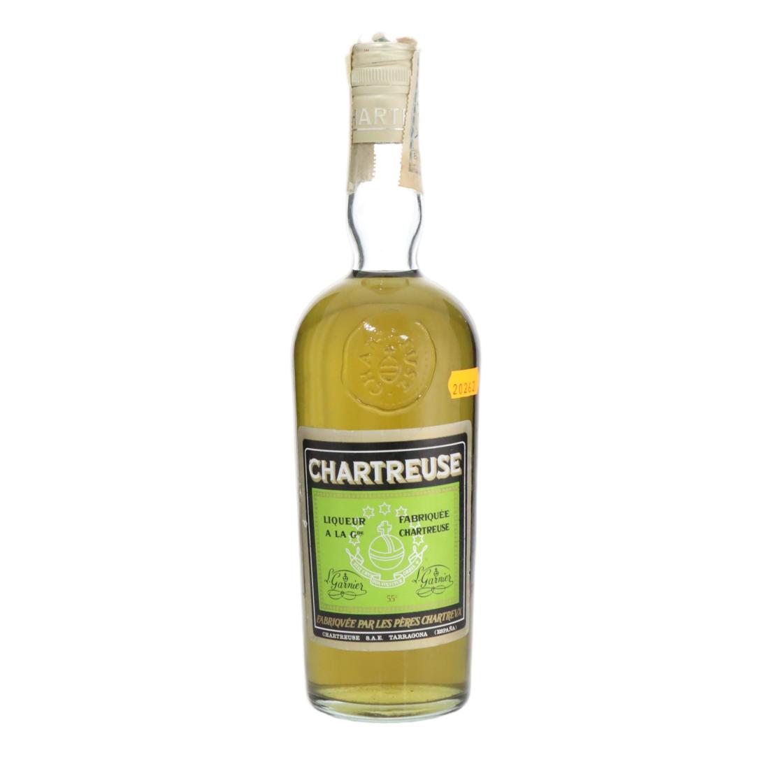 Chartreuse Green Liqueur 1970s Green Label