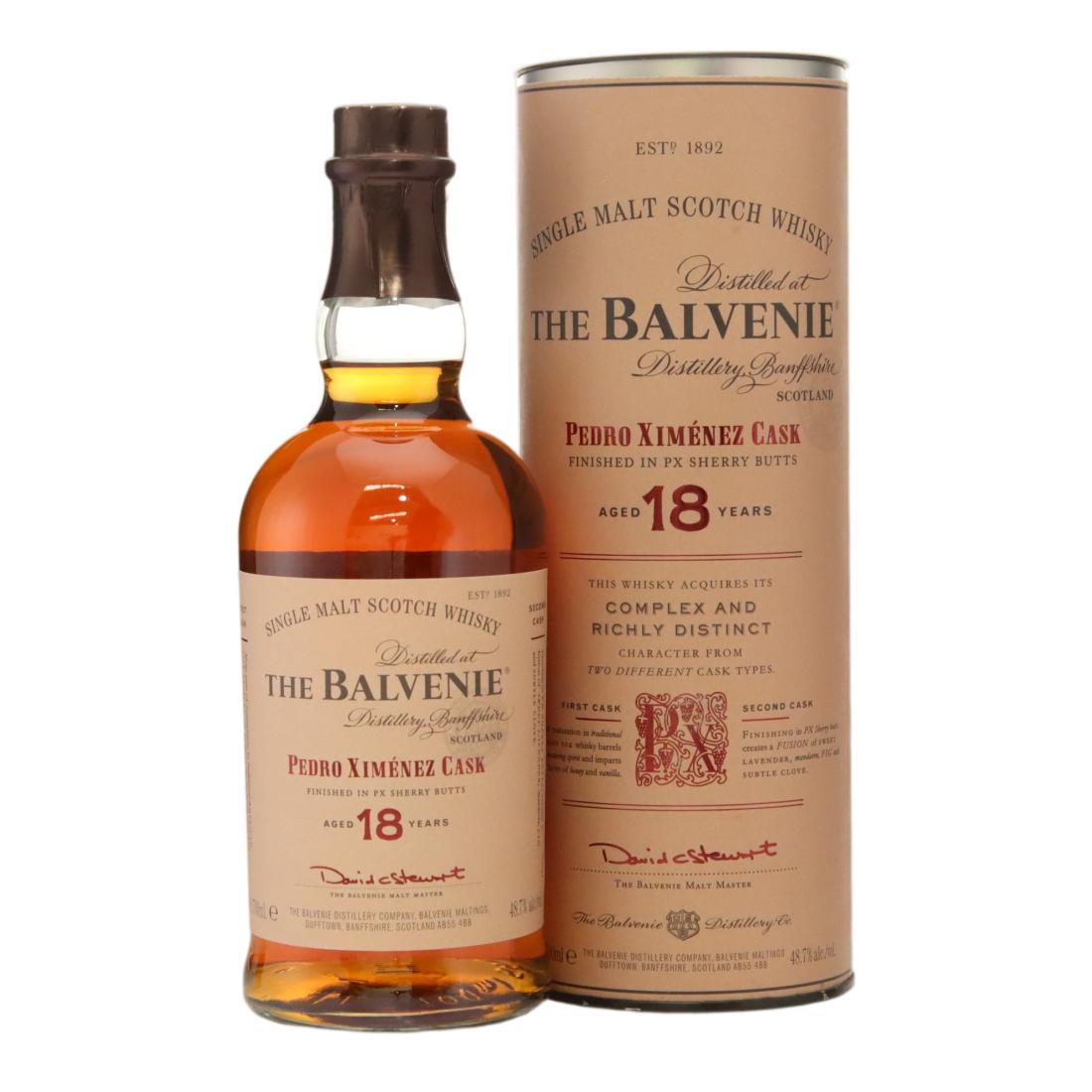 Balvenie Pedro Ximnez Cask 18