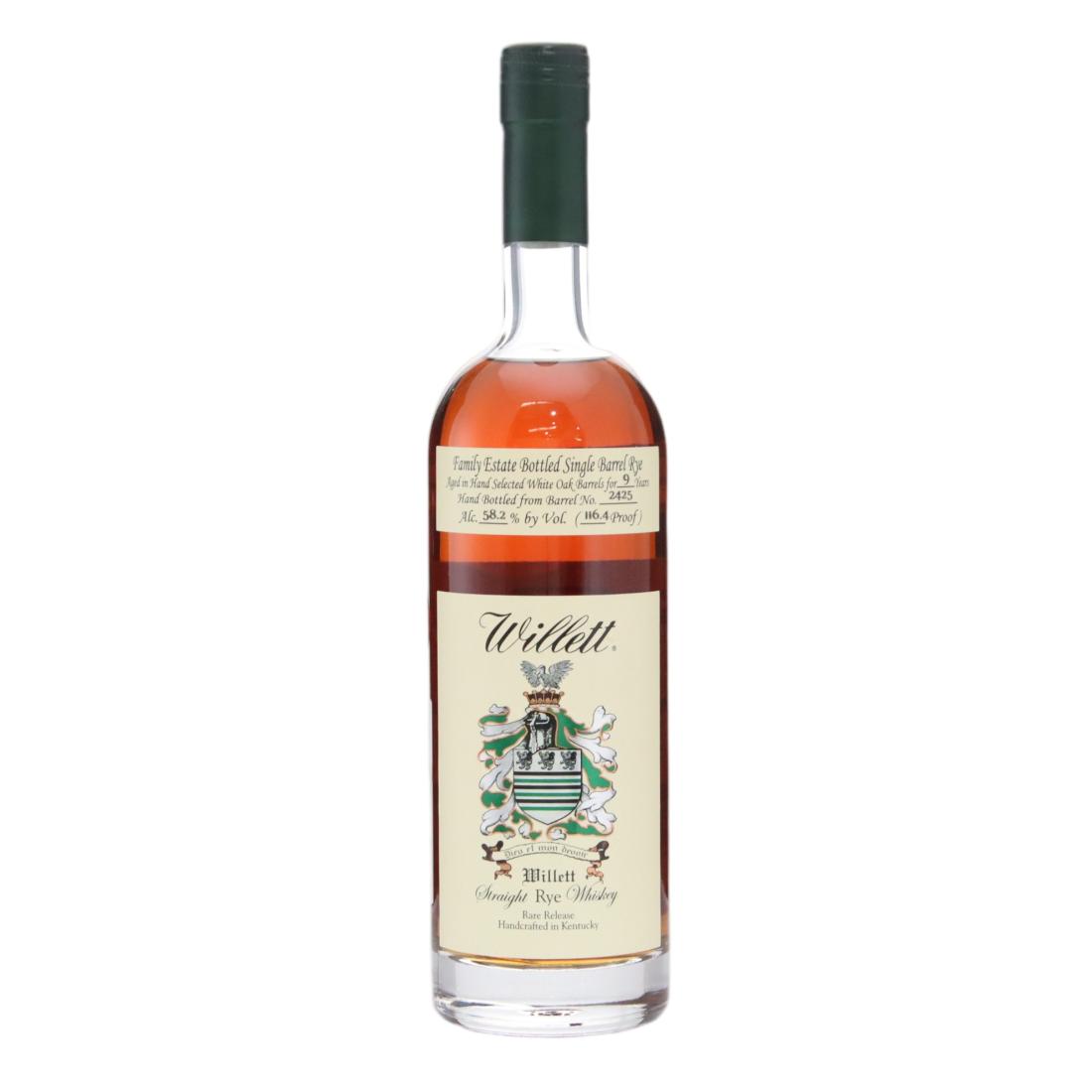 Willett Family Estate 9 Single Barrel Rye Blue Ghost