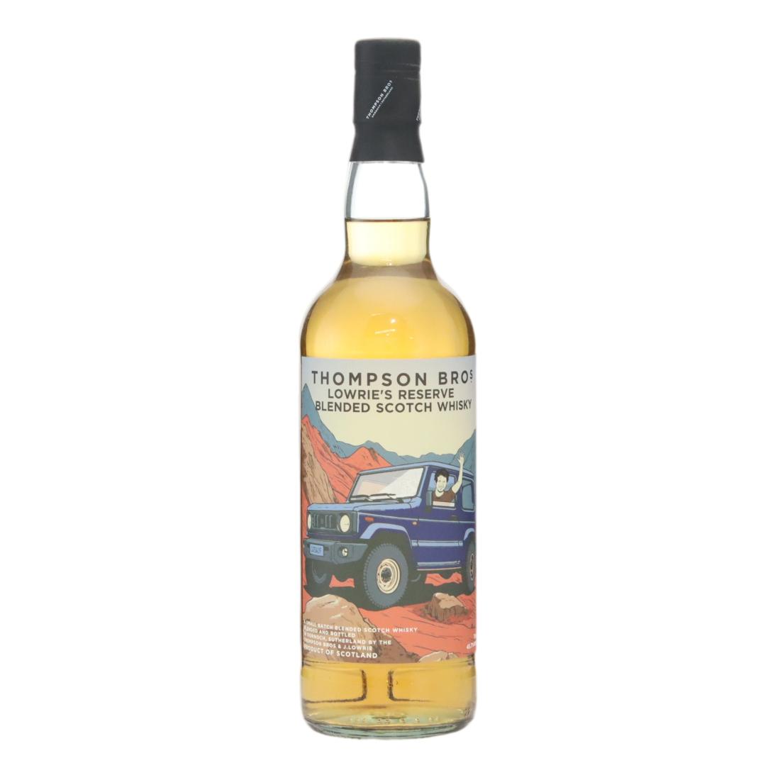 Thompson Bros Lowries Reserve Scotch Whisky