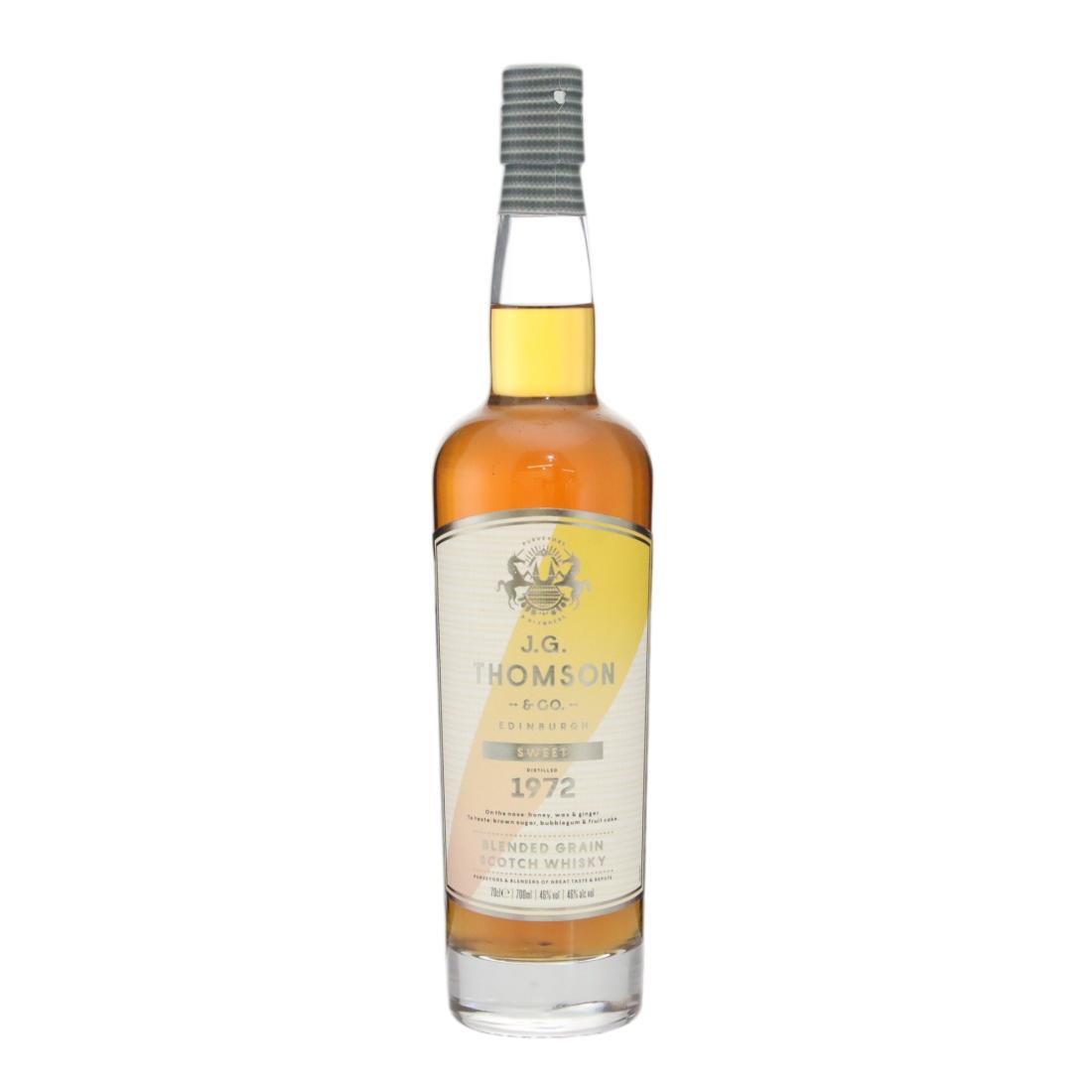 Jg Thomson Co 1972 Sweet Blended Grain