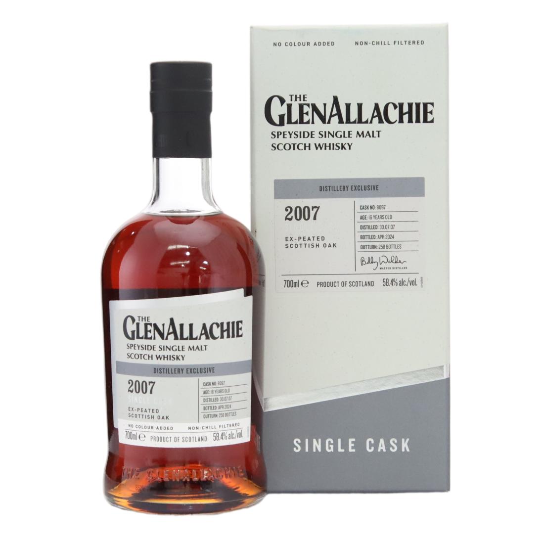 Glenallachie 2007 Single Cask 16